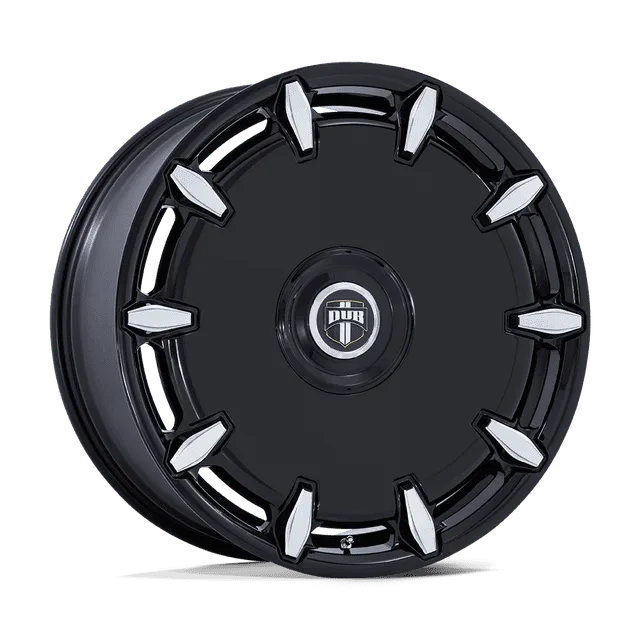 Dub Cheef DC271BE26106730 - 26x10 / +30mm / 6X135/6X139.7 / Gloss Black Milled