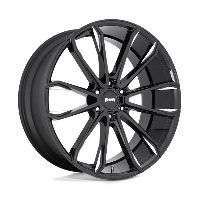 Dub Clout S252240084+30 - 24x10 / +30mm / 6X139.7 / Gloss Black Milled