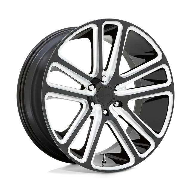 Dub Flex S255229584+25 - 22x9.5 / +25mm / 6X139.7 / Gloss Black Milled