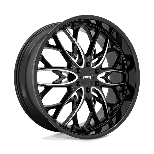 Dub Og S263240089+30 - 24x10 / +30mm / 6X135 / Gloss Black Milled