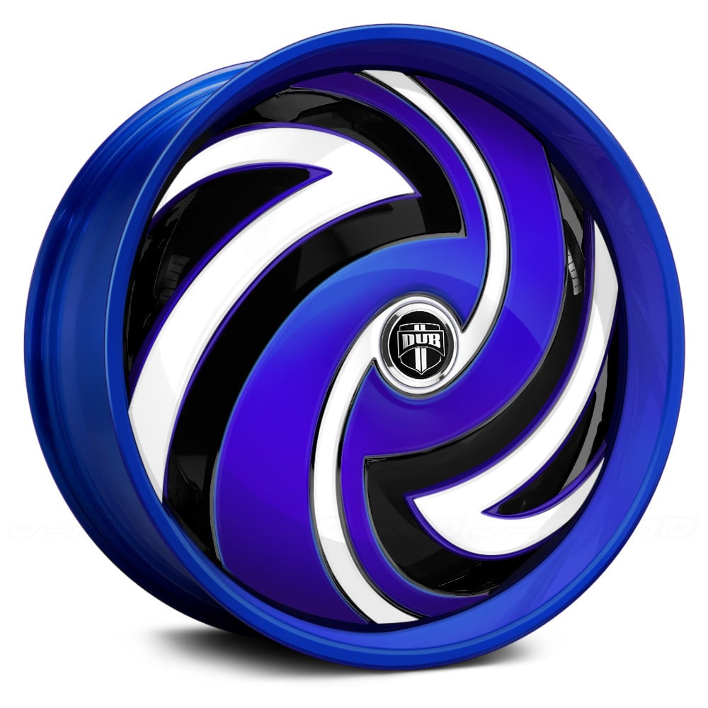 DUB S733 Hurricayne 23" Custom Finish wheel