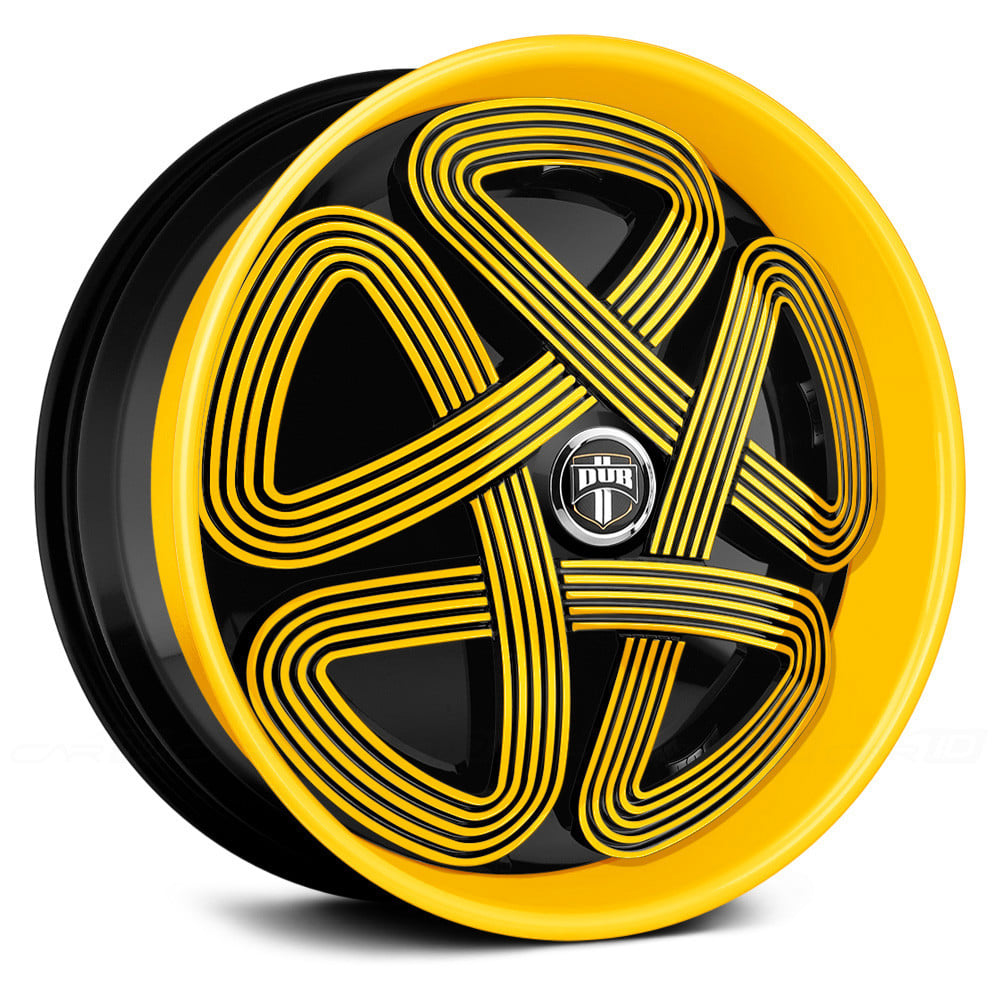 DUB S742 Slots 23" Custom Finish wheel
