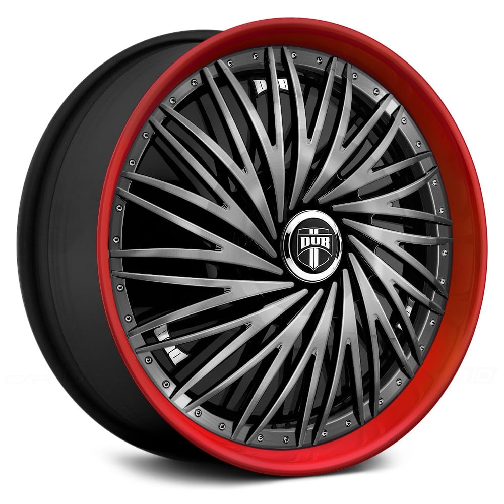 DUB S751 Rebellion 23" Custom Finish wheel
