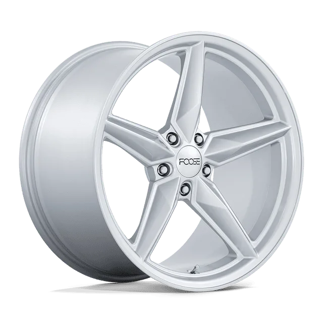 Foose Cf8 F174201113+43 - 20x11 / +43mm / 5X120 / Gloss Silver