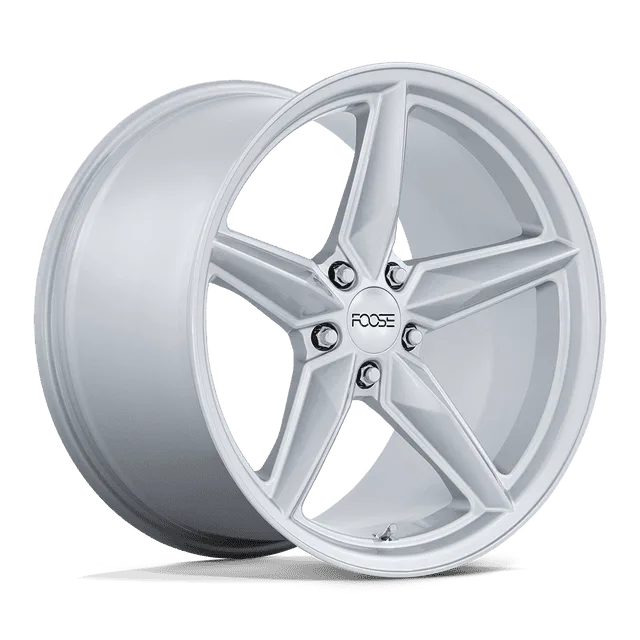 Foose Cf8 F174201190+20 - 20x11 / +20mm / 5X115 / Gloss Silver