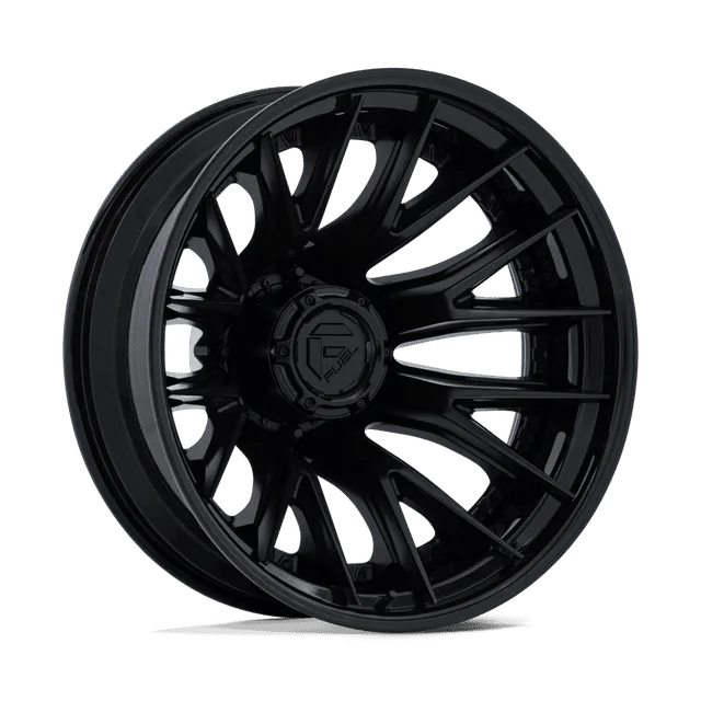 Fuel Catalyst Dually D40622829335 - 22x8.25 / -221mm / 8X210 / Matte Black W/ Gloss Black Lip
