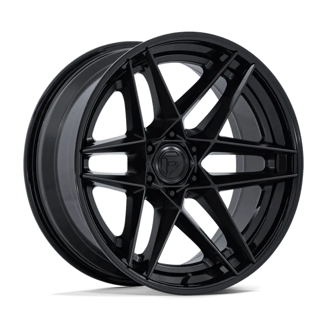 Fuel Flight FC408MB20106818N - 20x10 / -18mm / 6X139.7 / Matte Black W/ Gloss Black Lip