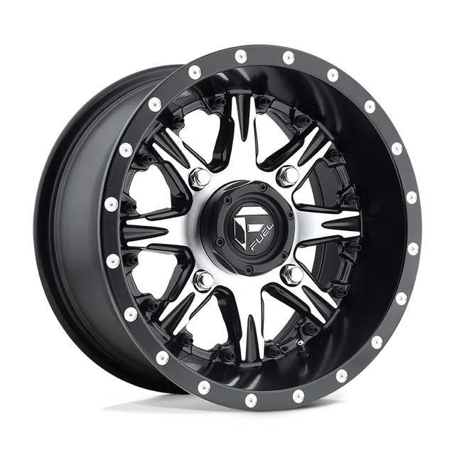 Fuel Nutz Utv D5411470A444 - 14x7 / +13mm / 4X110 / Matte Black Machined
