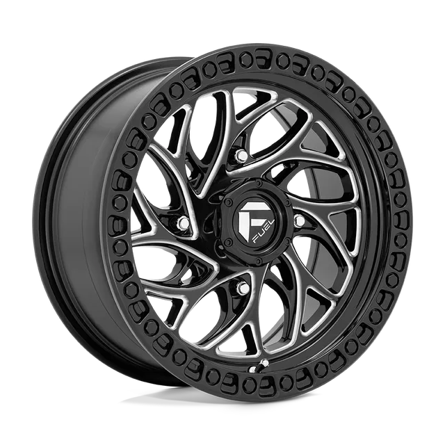 Fuel Runner Utv D7411500A555 - 15x10 / +0mm / 4X156 / Gloss Black Milled