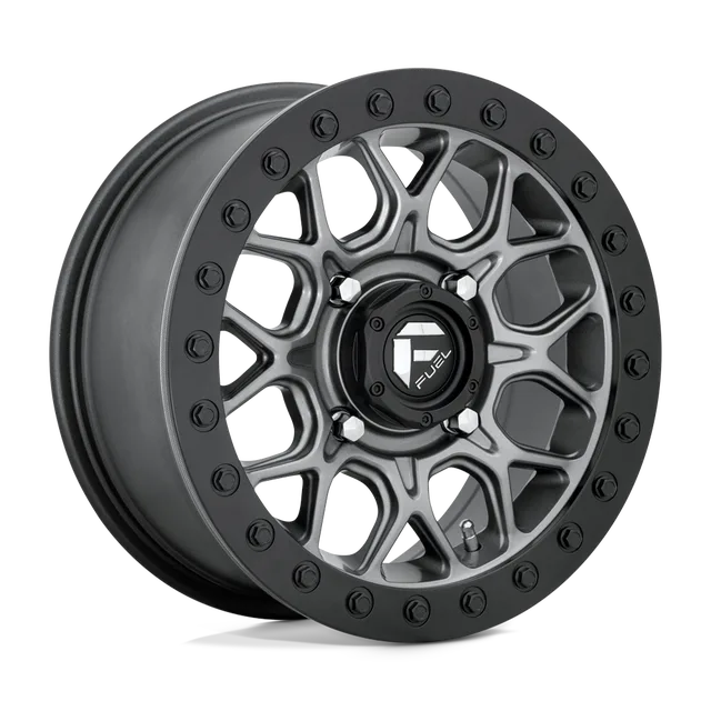 Fuel Tech Utv Beadlock D9191570A654 - 15x7 / +38mm / 4X137 / Matte Gunmetal Black Bead Ring