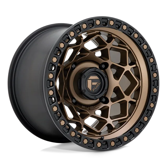 Fuel Unit Utv D7831500A555 - 15x10 / +0mm / 4X156 / Matte Black W/ Gunmetal Ring
