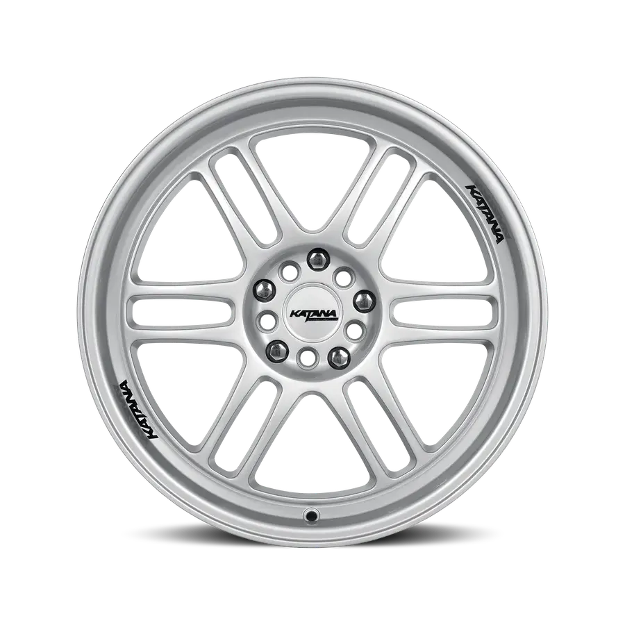 Katana Kr02 Glossy Silver Silver wheel