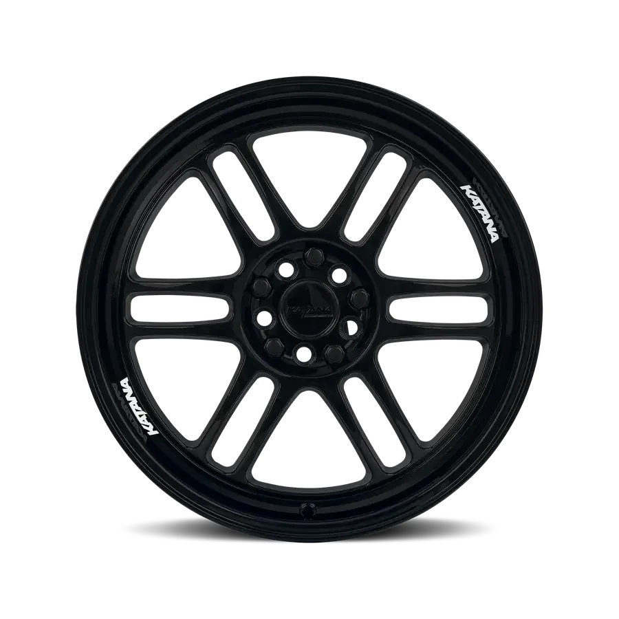 Katana Kr02 Matte Black Matte Black wheel