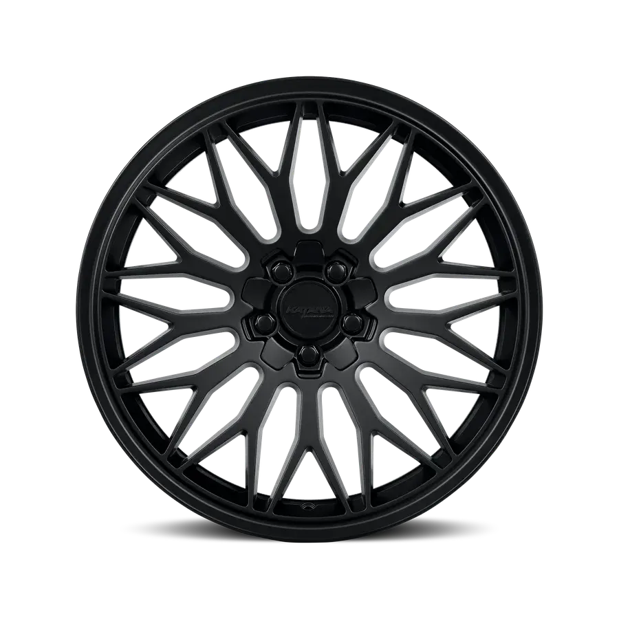 Katana Kr05 Matte Black Matte Black wheel