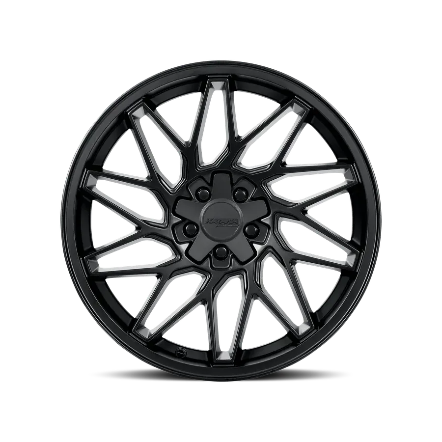 Katana Kr09 Matte Black Matte Black wheel