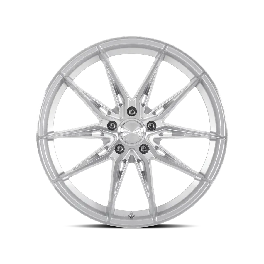 Katana Kr10 Glossy Silver Machine Face Silver wheel