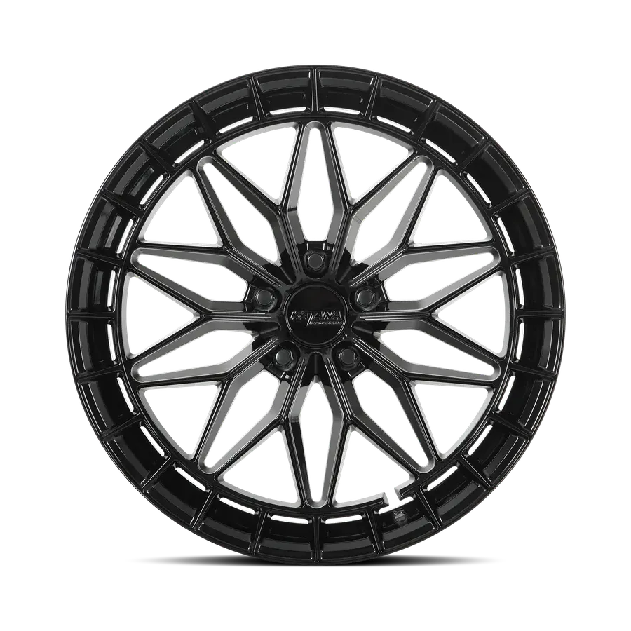Katana Kr12 Glossy Black Black wheel