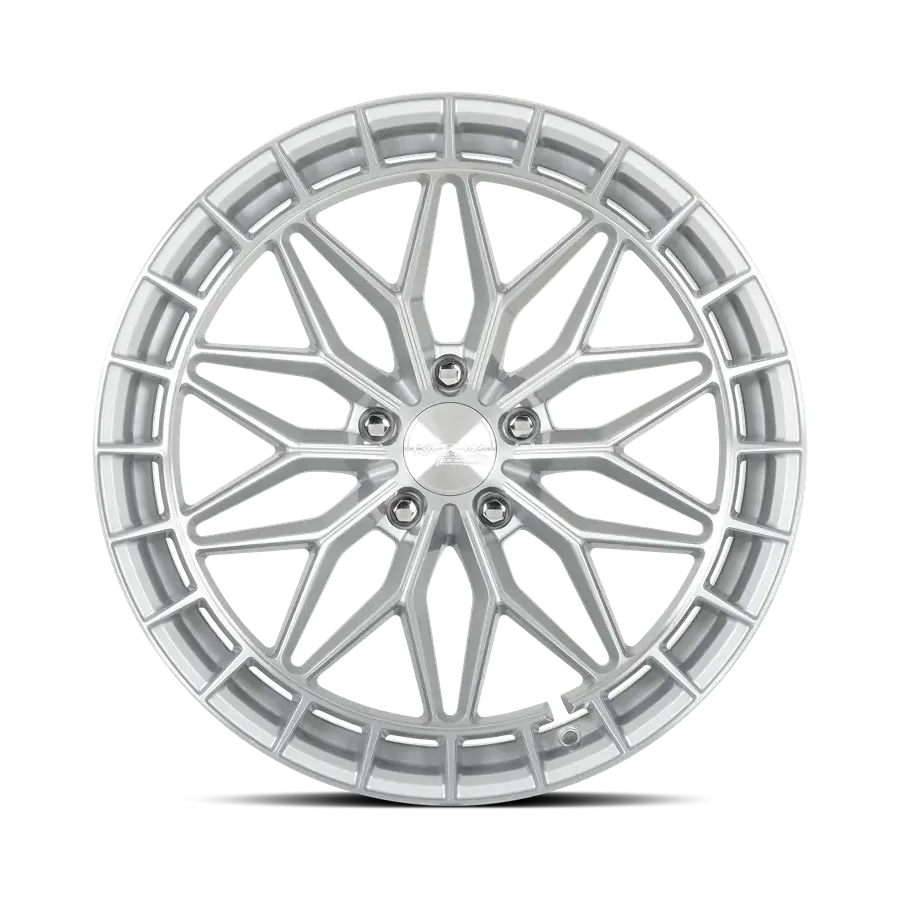 Katana Kr12 Glossy Silver Machine Face Silver wheel