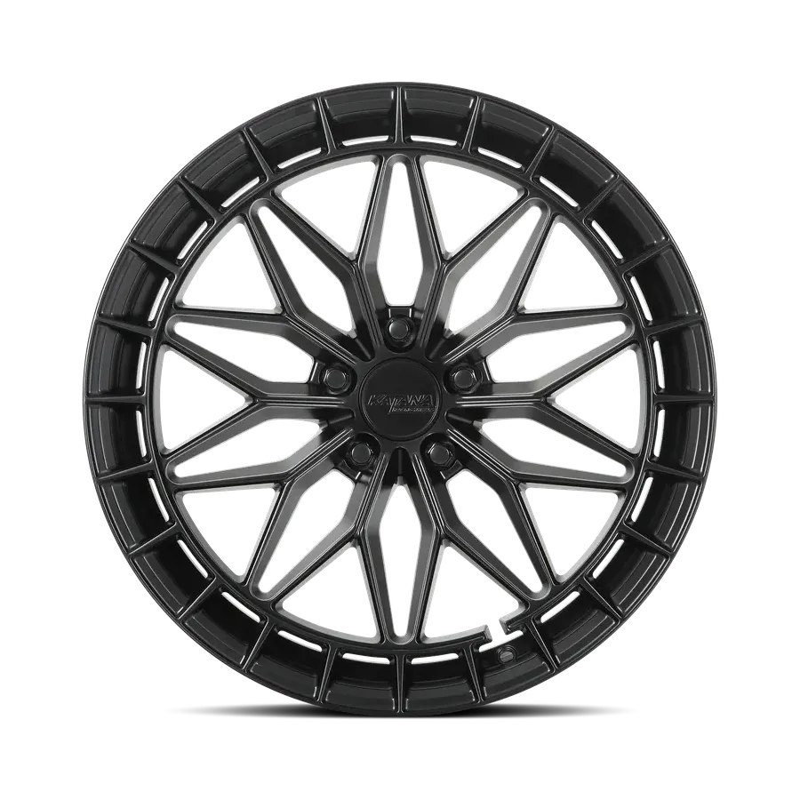 Katana Kr12 Matte Black Matte Black wheel