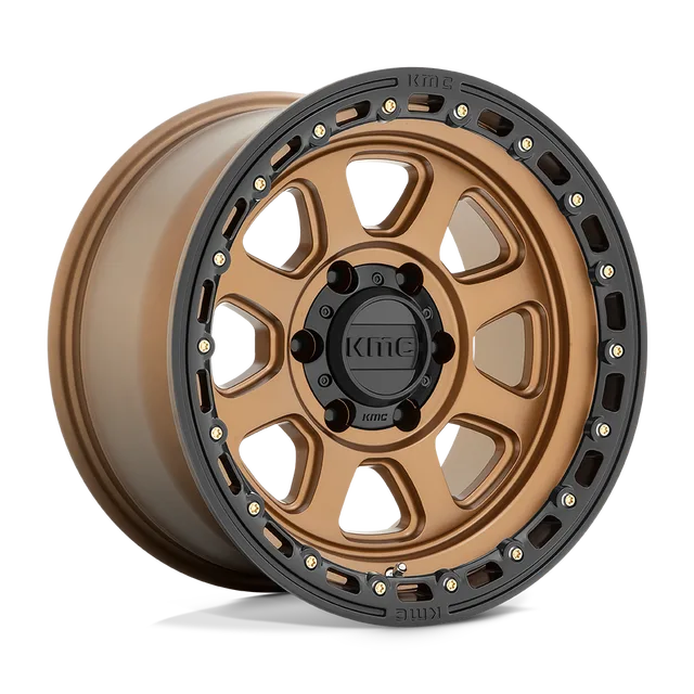 Kmc Chase KM54829050600 - 20x9 / +0mm / 5X127 / Matte Bronze W/ Black Lip