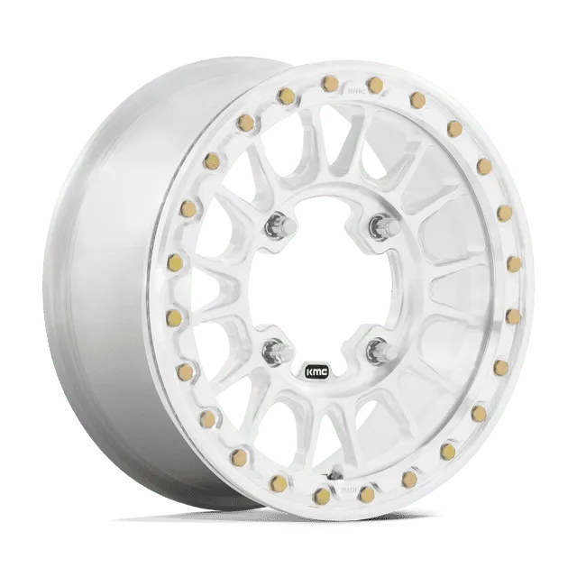 Kmc Impact Forged Utv Beadlock KS436DX15604438 - 15x6 / +38mm / 4X156 / Raw Machined Forged