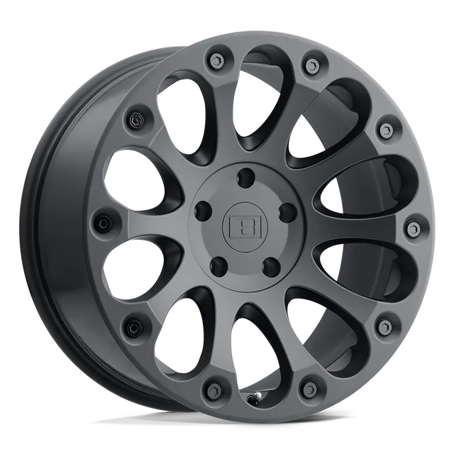 Level Impact 1685LIM126132M74 - 16x8.5 / +12mm / 6X132 / Matte Black