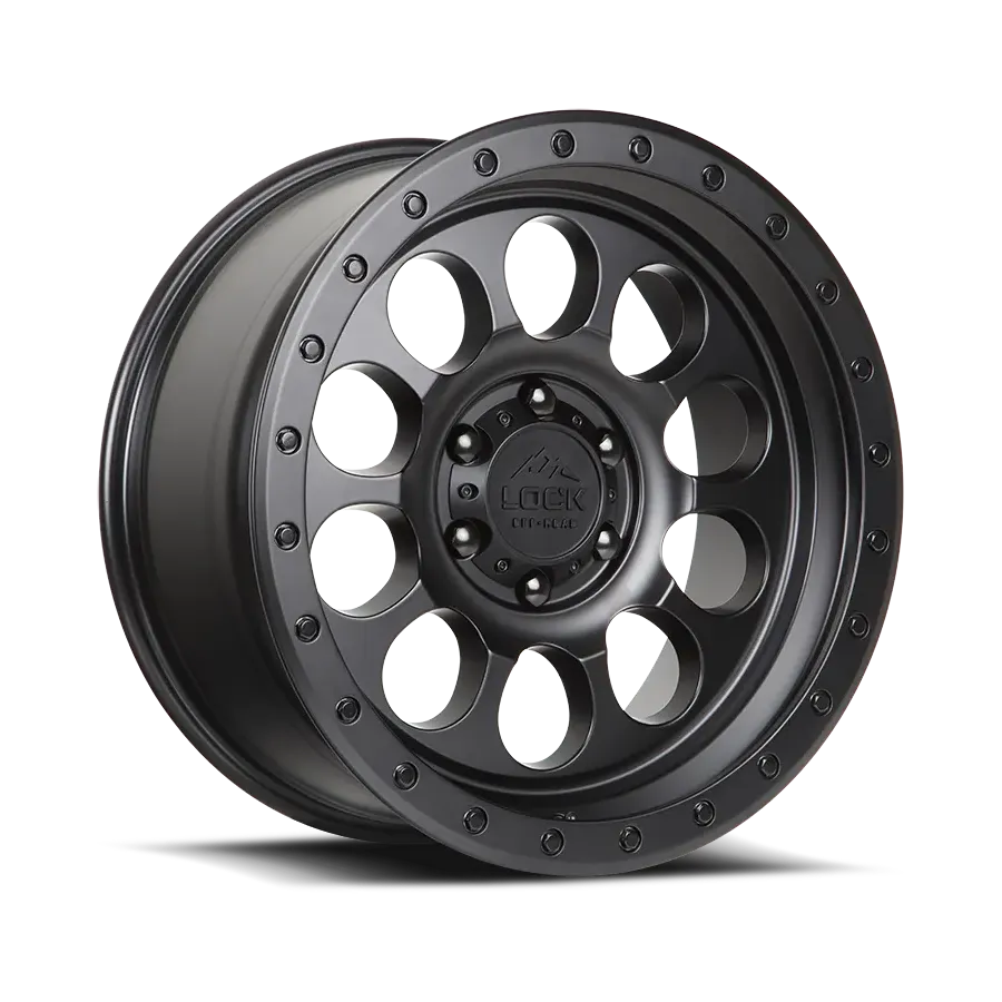 Lock Off-road 50cal Matte Black wheel