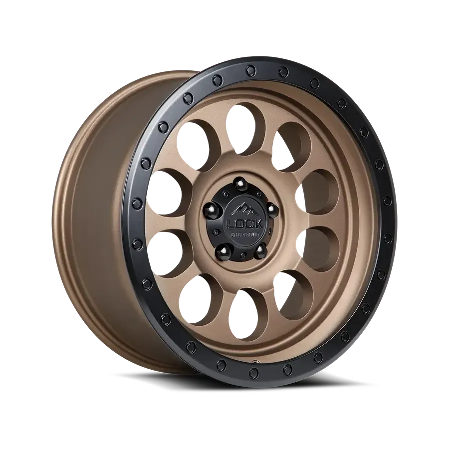 Lock Off-road 50cal Matte Desert Bronze wheel