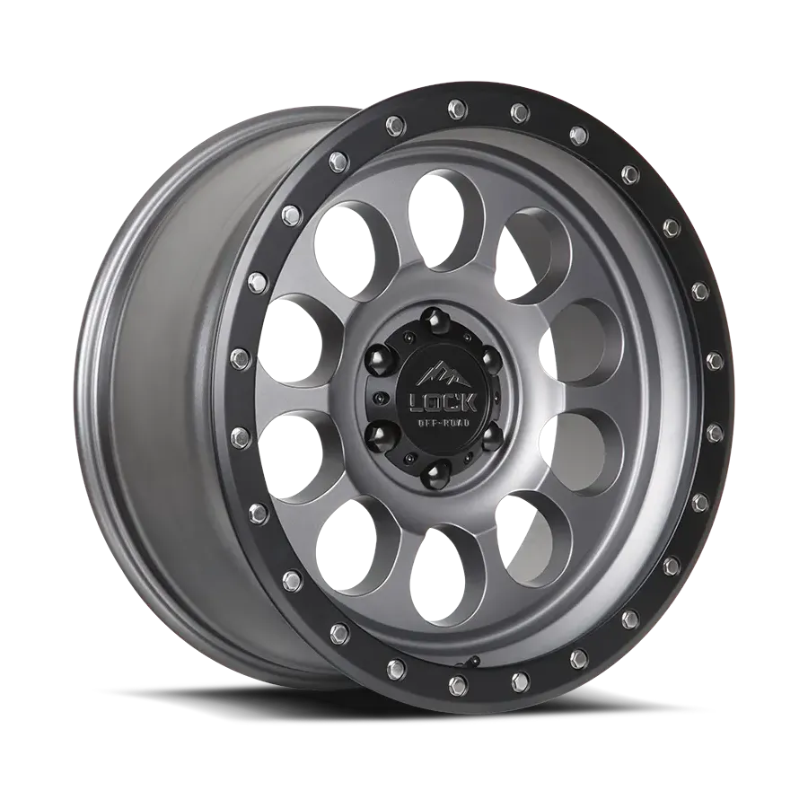 Lock Off-road 50cal Matte Grey wheel