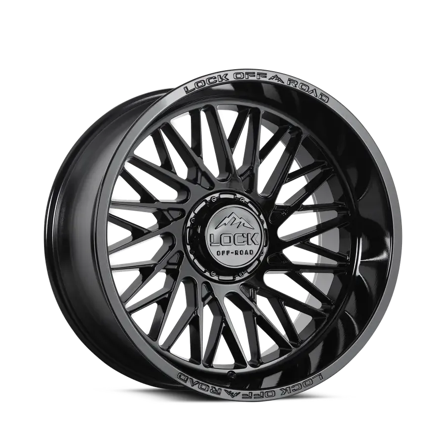 Lock Off-road Bandit Gloss Black wheel