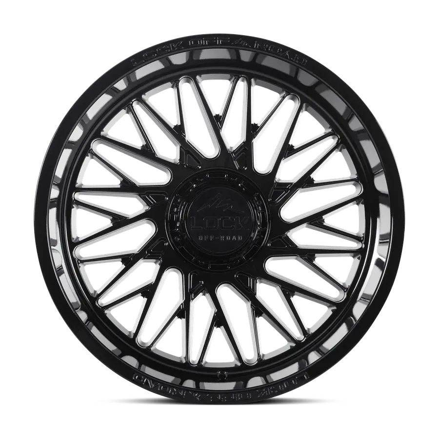 Lock Off-Road Bandit Gloss Black alternate view 2 of 3