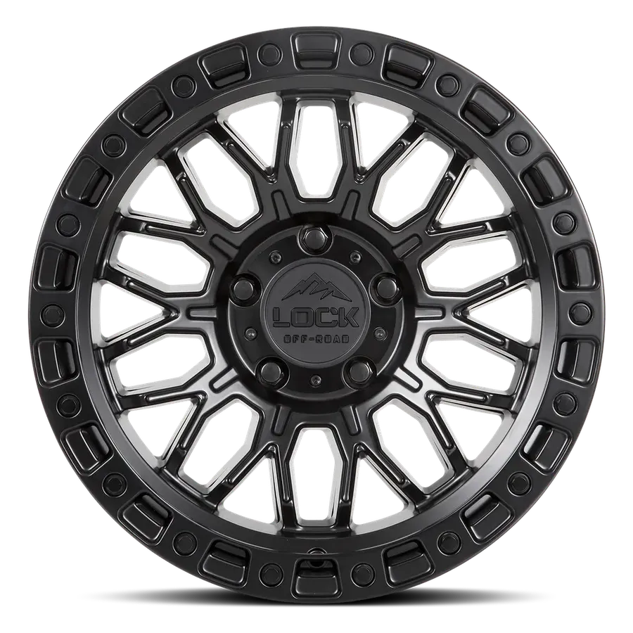 Lock Off-Road Combat Matte Black alternate view 2 of 3