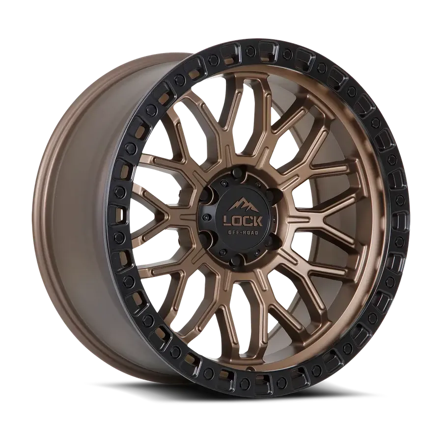 Lock Off-road Combat Matte Bronze wheel