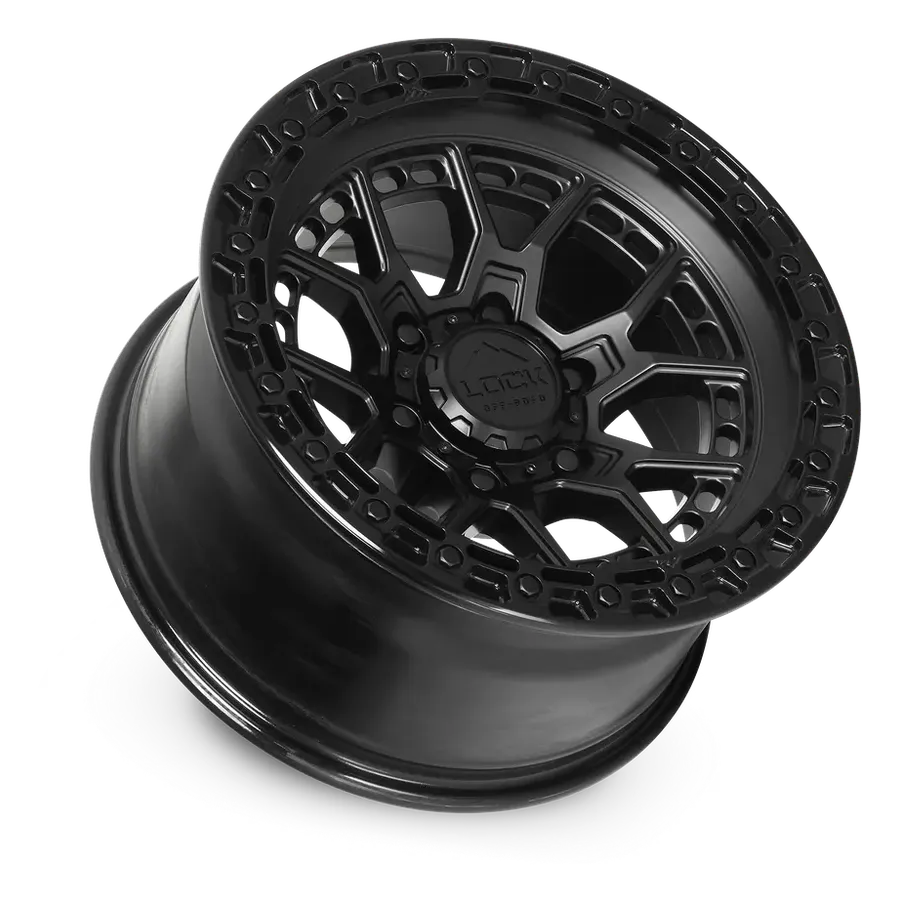 Lock Off-Road Commando Matte Black | Gloss Lip alternate view 3 of 3