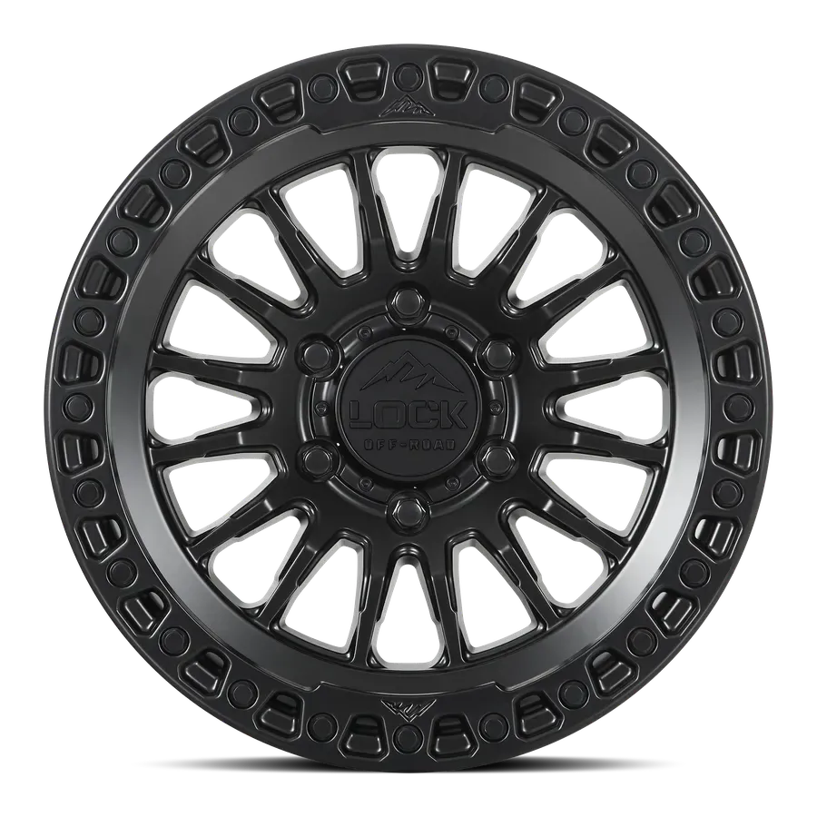 Lock Off-Road Grit Matte Black w Matte Black Ring alternate view 2 of 3
