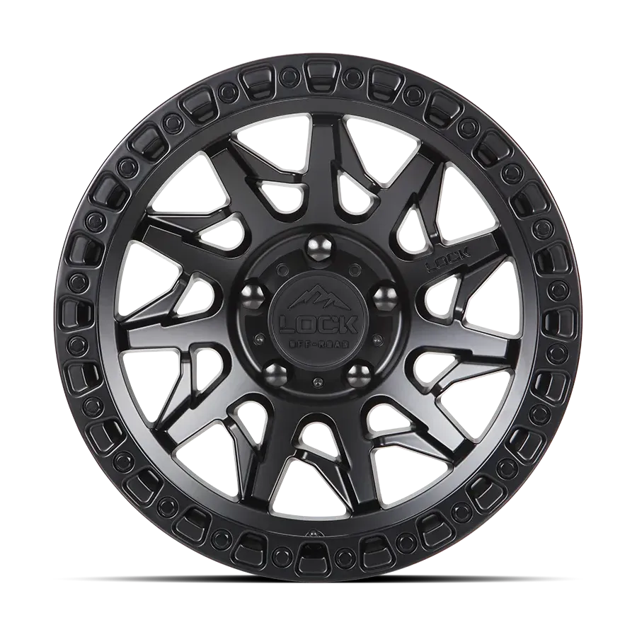 Lock Off-Road Lunatic Matte Black alternate view 2 of 3