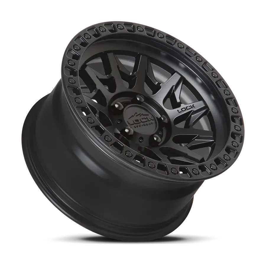 Lock Off-Road Lunatic Matte Black alternate view 3 of 3