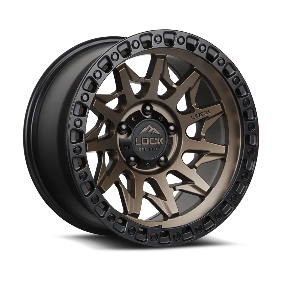Lock Off-road Lunatic Matte Bronze wheel