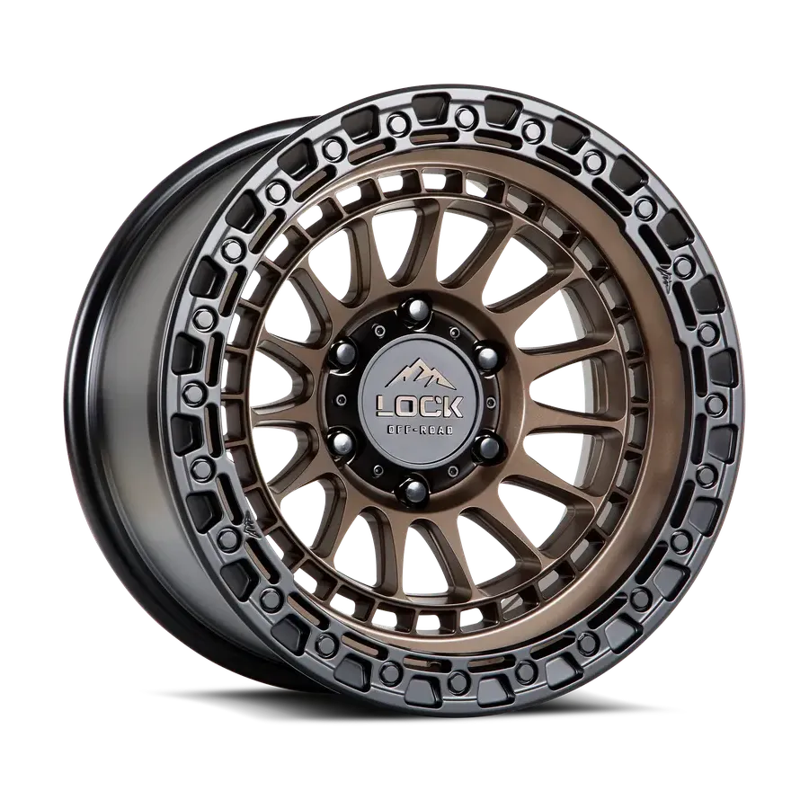 Lock Off-road Mojave Matte Bronze wheel