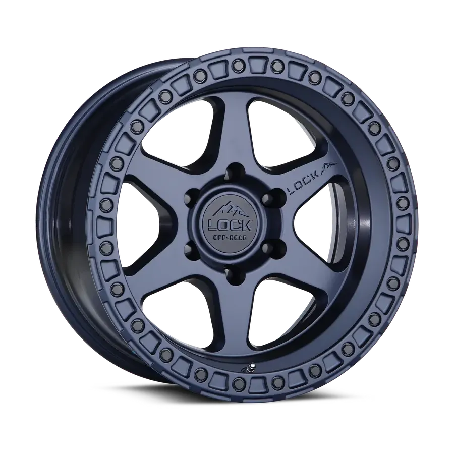 Lock Off-road Olympus Matte Blue wheel