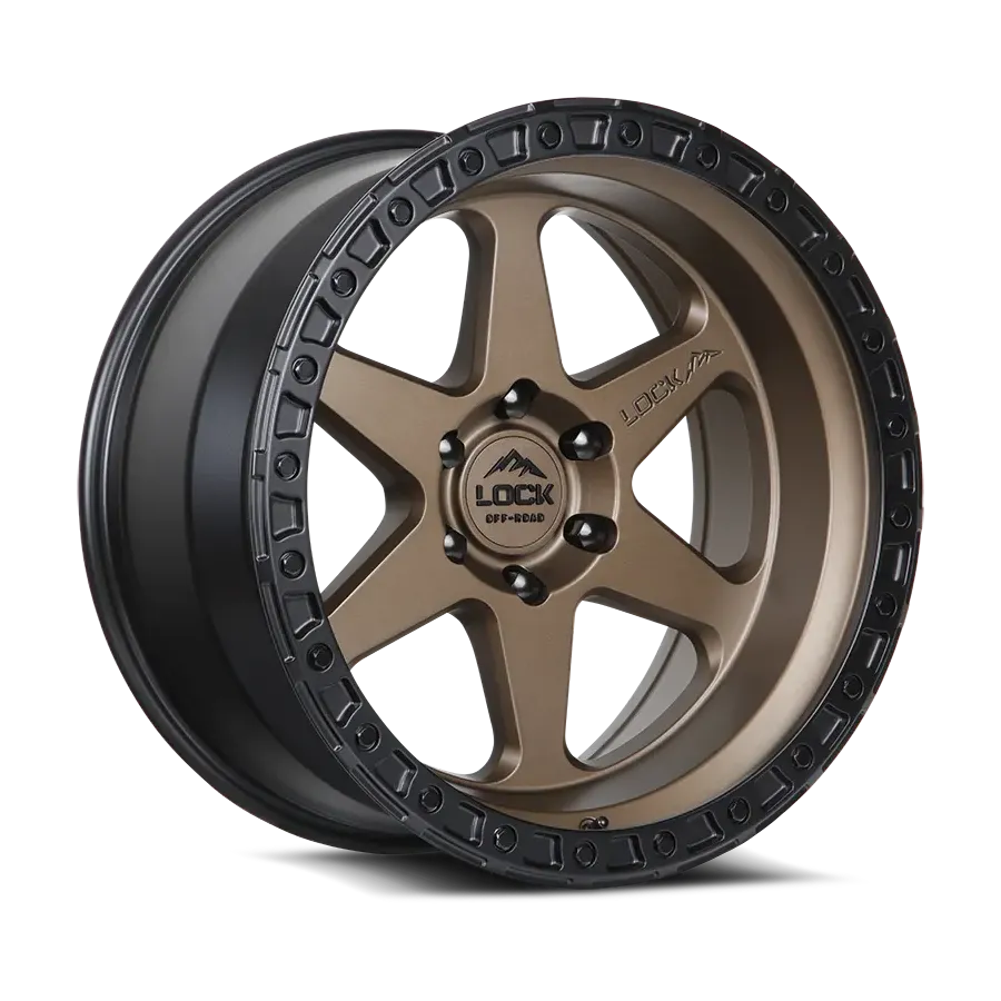 Lock Off-road Olympus Matte Desert Bronze wheel