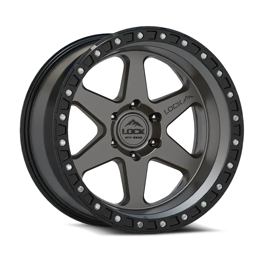 Lock Off-road Olympus Matte Grey wheel