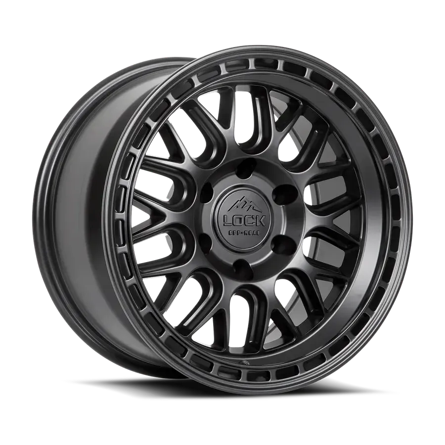 Lock Off-road Onyx Matte Black wheel