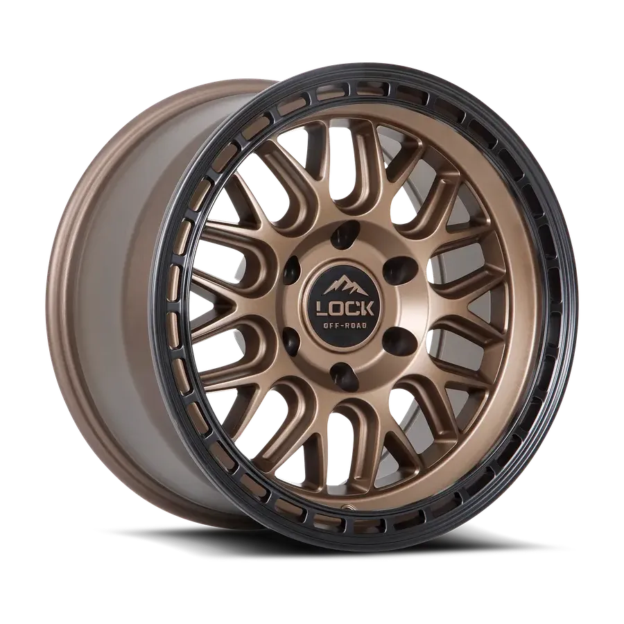 Lock Off-road Onyx Matte Bronze wheel
