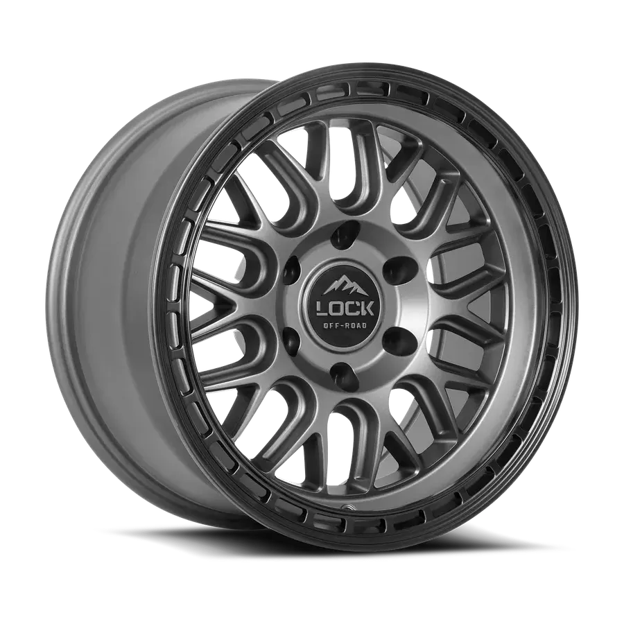 Lock Off-road Onyx Matte Grey wheel