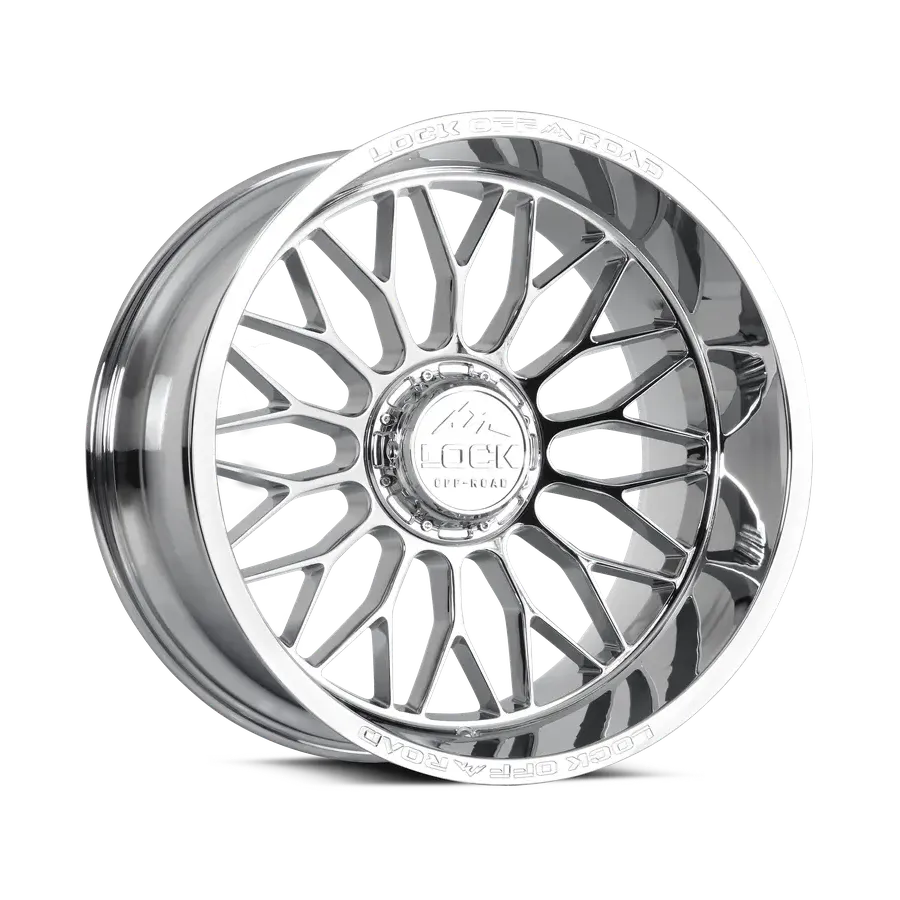 Lock Off-road Rampage Chrome wheel