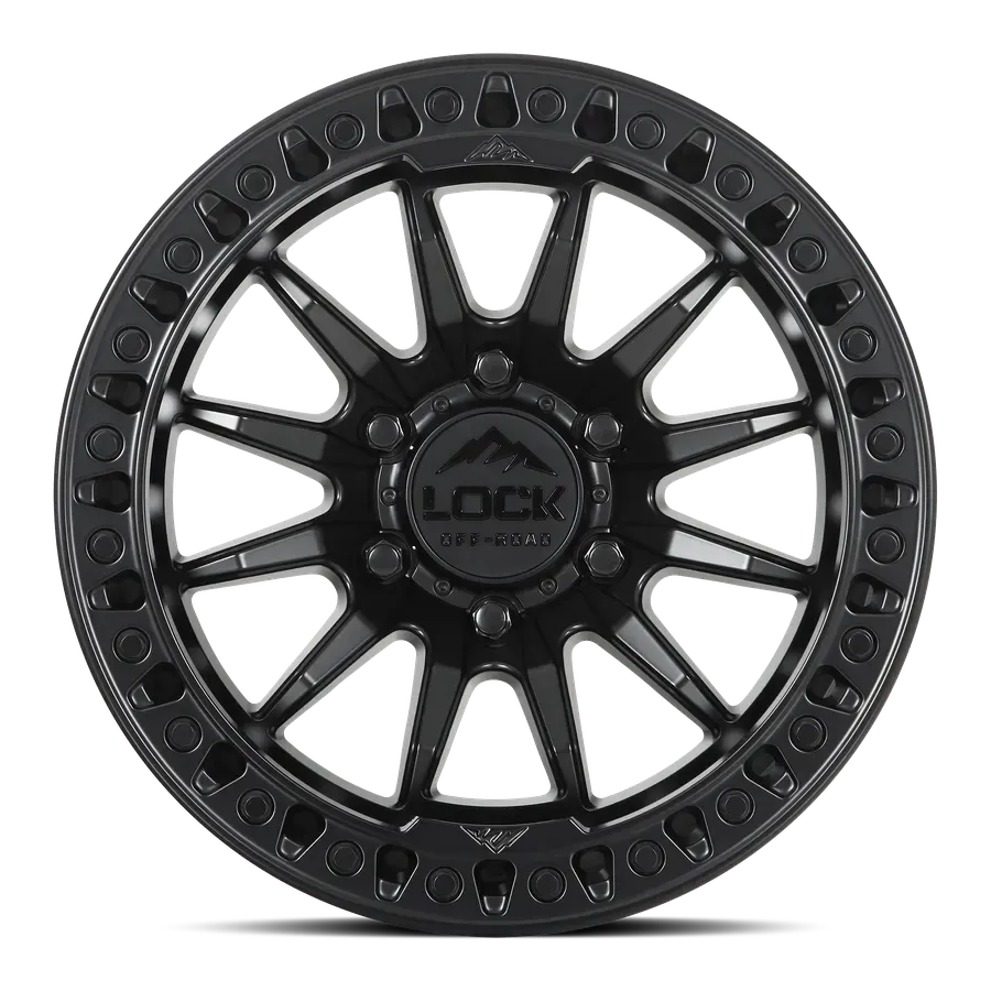 Lock Off-Road Trail Matte Black w Matte Black Ring alternate view 2 of 3