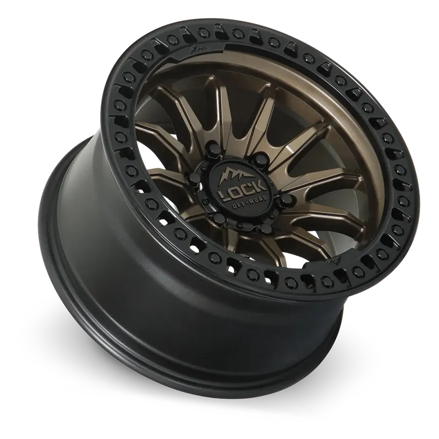 Lock Off-Road Trail Matte Bronze w Matte Black Ring alternate view 3 of 3