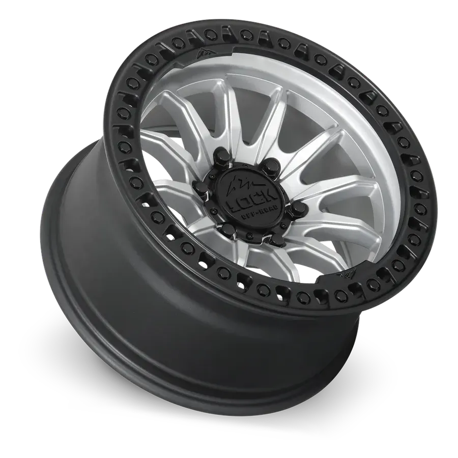 Lock Off-Road Trail Matte Silver w Matte Black Ring alternate view 3 of 3