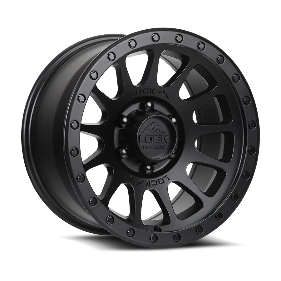 Lock Off-road Yosemite Matte Black wheel